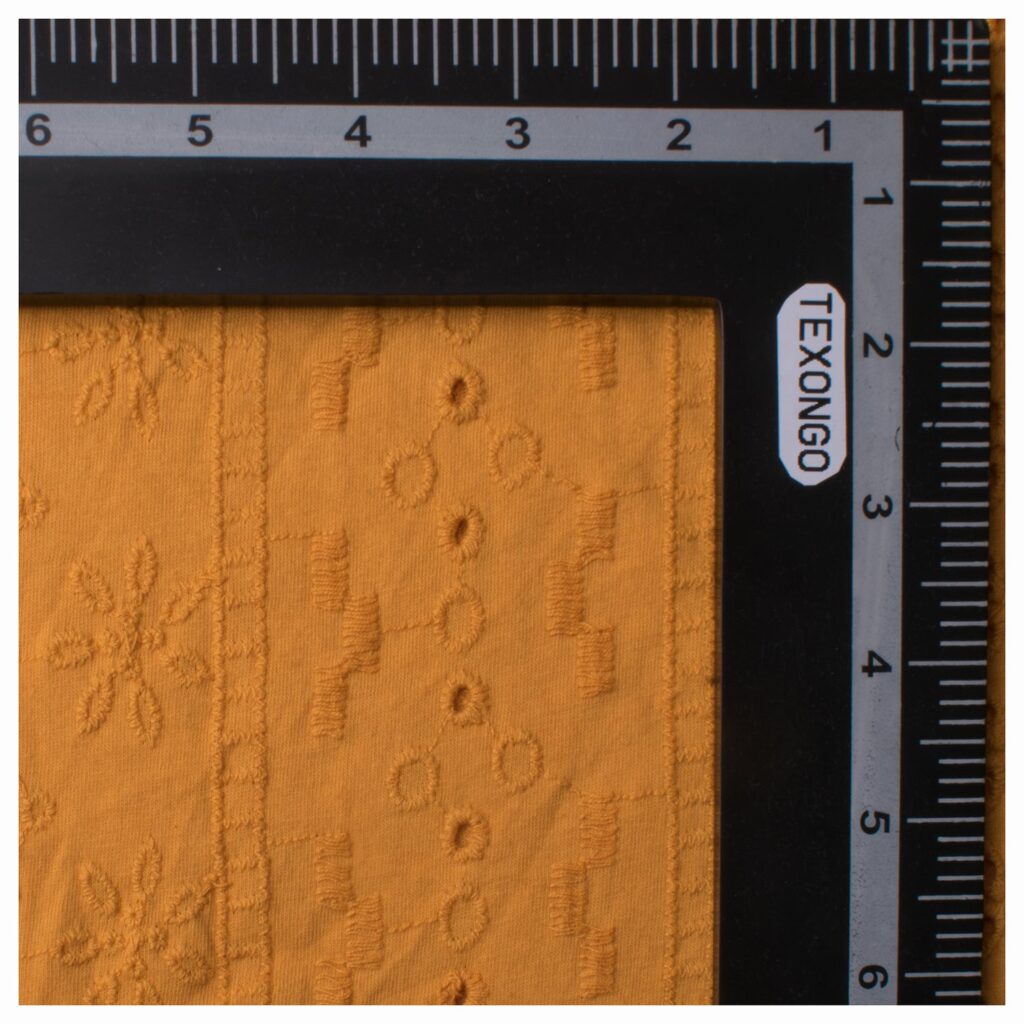 yellow cotton shiffly single jersey fabric