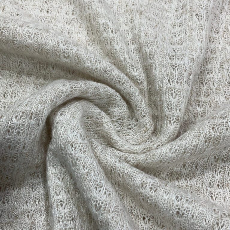 COTTON VISCOSE POINTEL WAFFLE