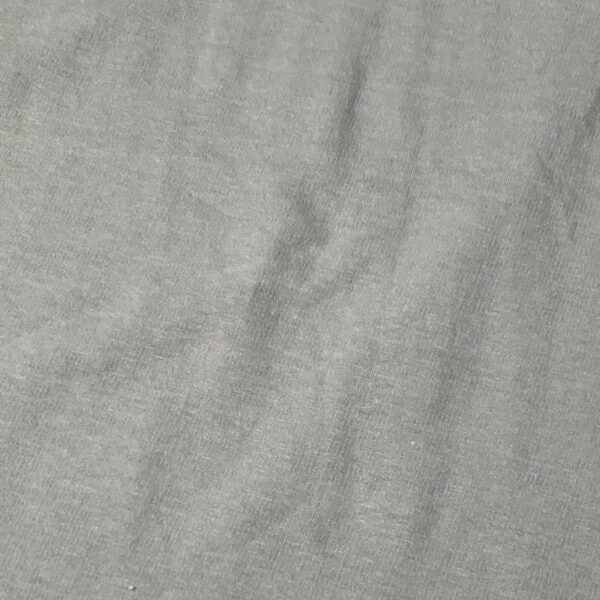 Grey cotton terry fabric