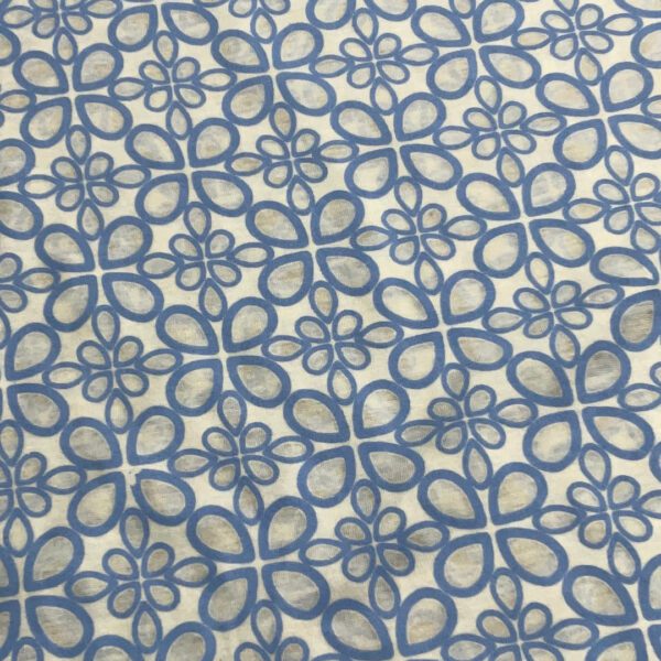 Burn out Single jersey print fabric