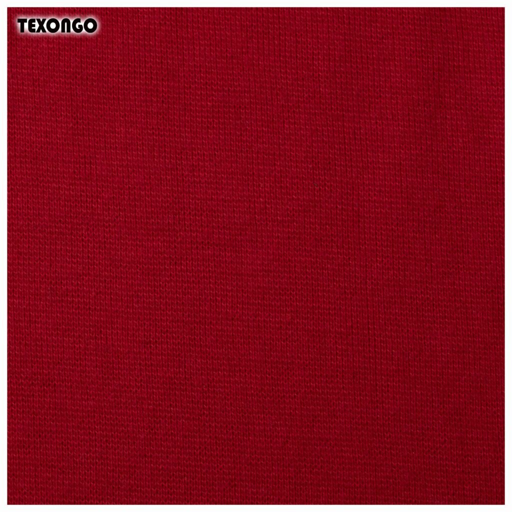 Red Cotton Rib