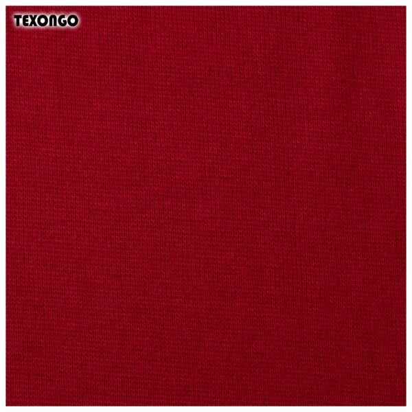 Red Cotton Rib