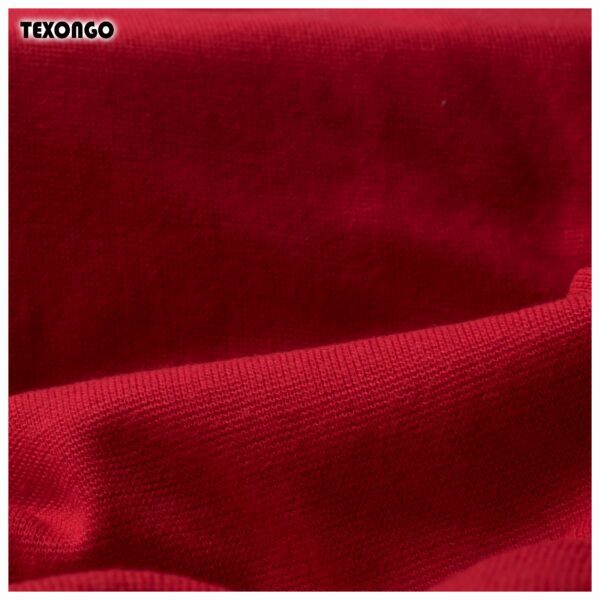 Red SPANDEX RIB