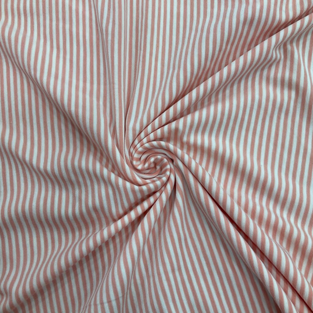POLYESTER LYCRA SINGLE JERSEY STRIPE