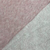 PINK MALANGE POLYESTER COTTON TERRY