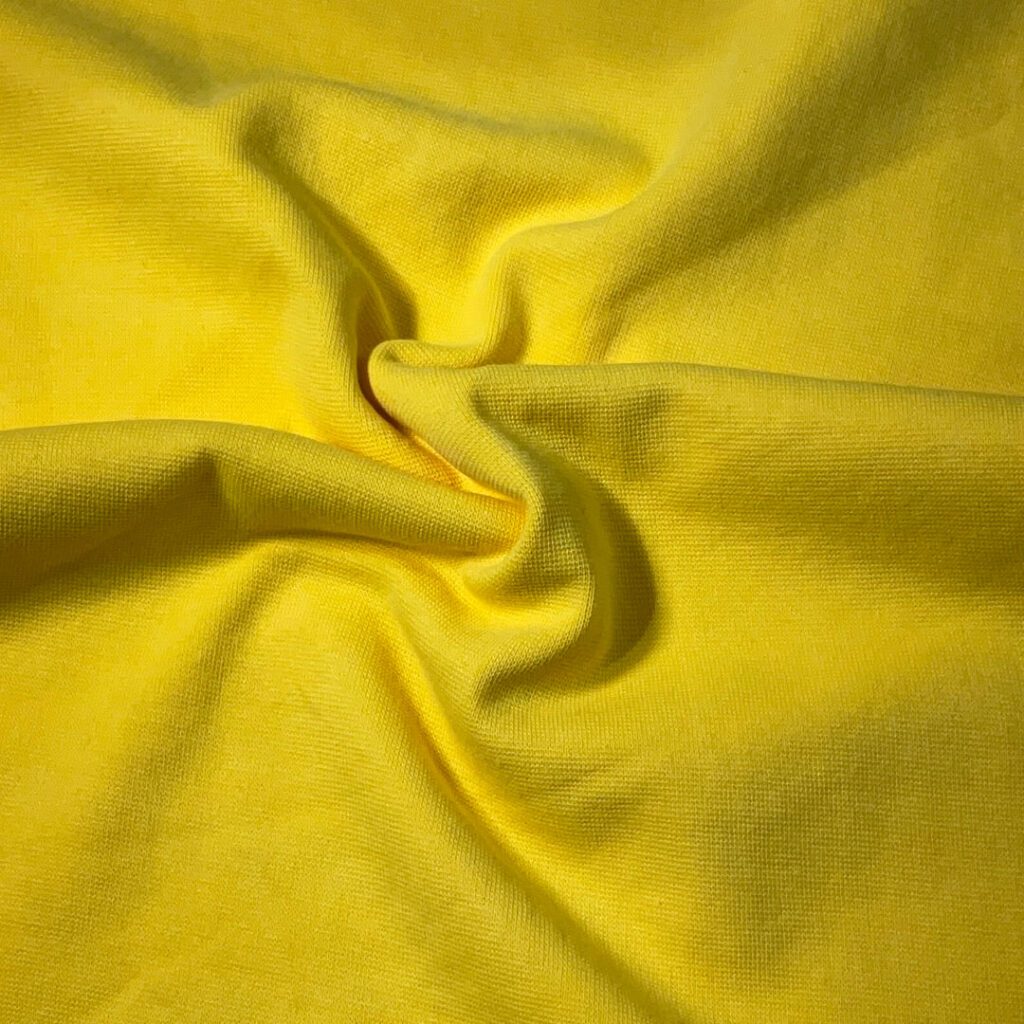 Cotton spandex rib fabric