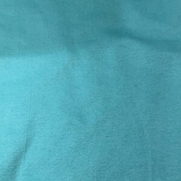 Sky Blue Cotton Spandex Rib