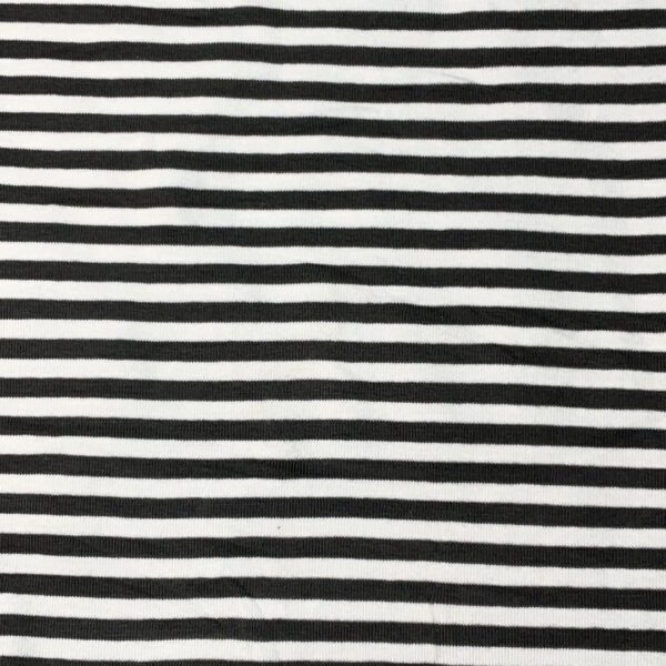 COTTON SPANDEX RIB STRIPE