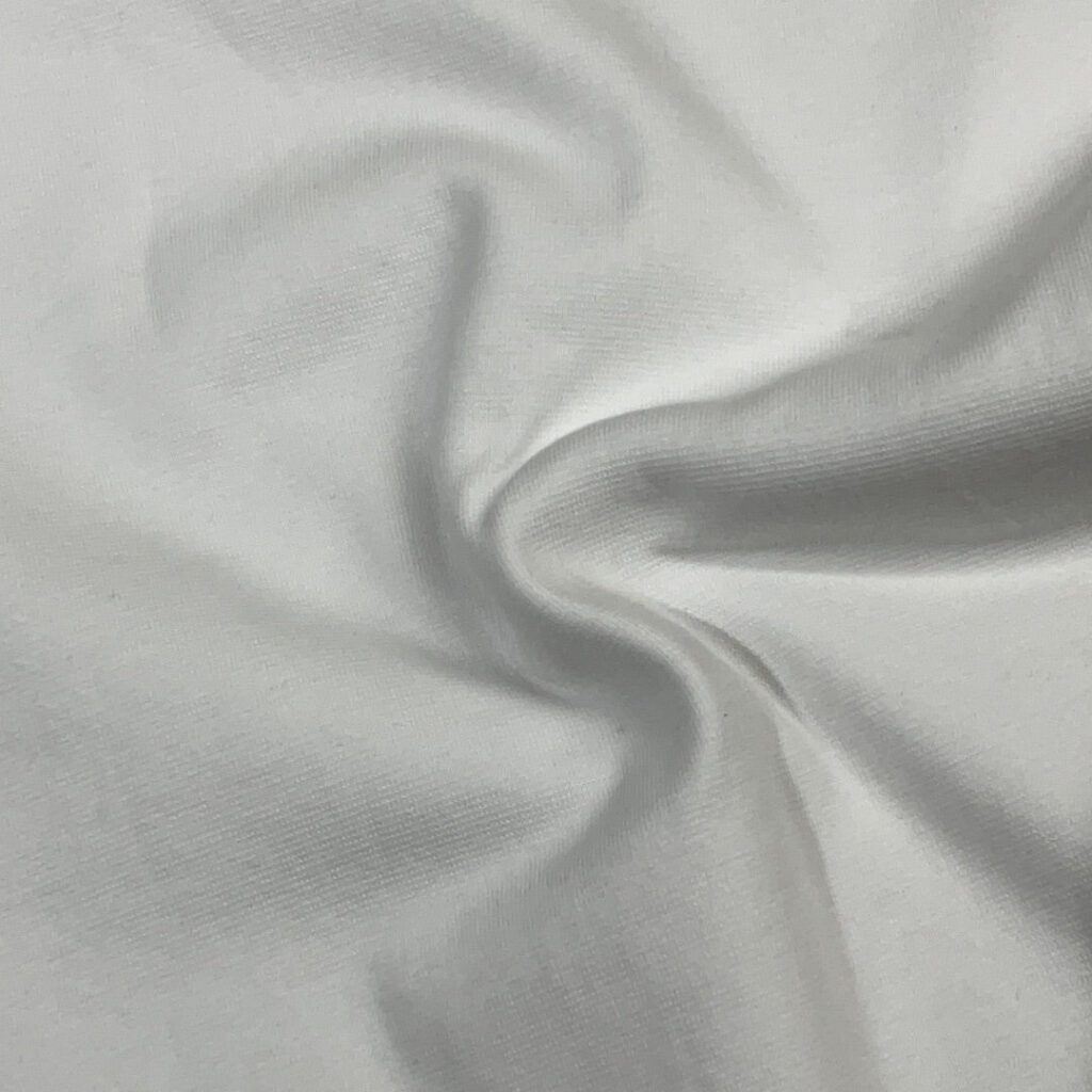 Cotton spandex rib fabric