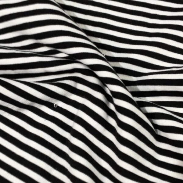 COTTON FLATBACK RIB STRIPE
