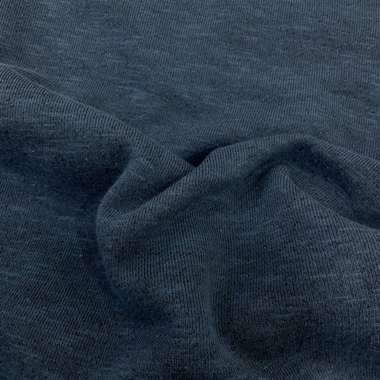 POLYESTER COTTON LUREX SLUB TERRY