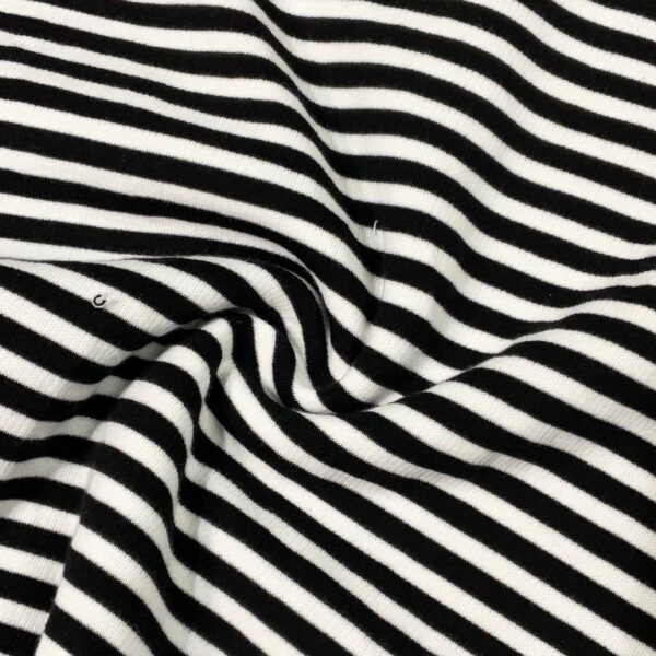 COTTON FLATBACK RIB STRIPE