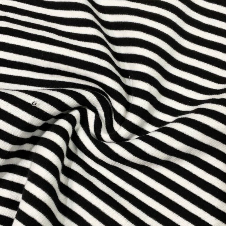 COTTON FLATBACK RIB STRIPE